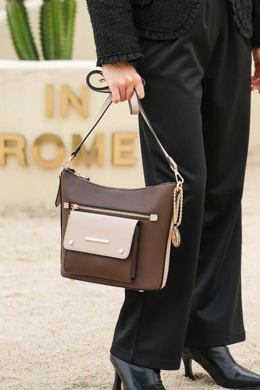 MKF Collection Serenity Color Block Crossbody Bag, Crossbody Bags, $ 60.00, A Moment Of Now™