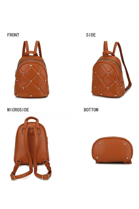 MKF Collection Hayden with Studs Women's Backpack, MKF Collection by Mia K, A Moment Of Now