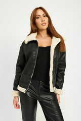 Shearing Moto Jacket