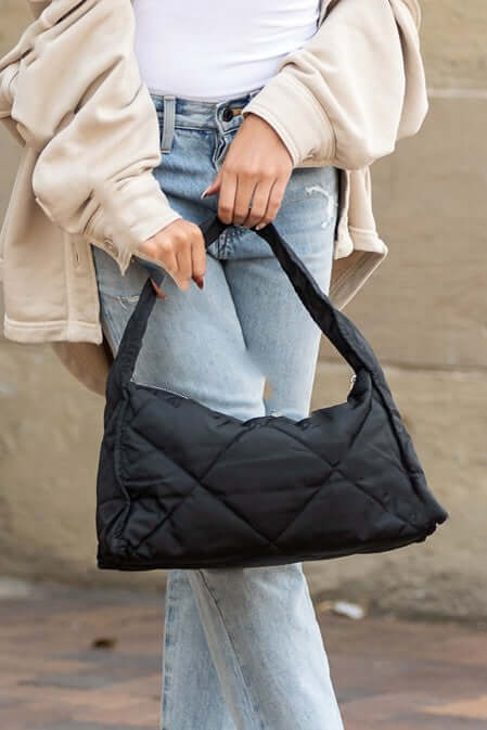 Harper Quilted Shoulder Bag Handbag - Luxury & Style, Shoulder Bags, $ 45.00, A Moment Of Now™