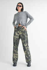 Vintage Camo Straight Leg Pants