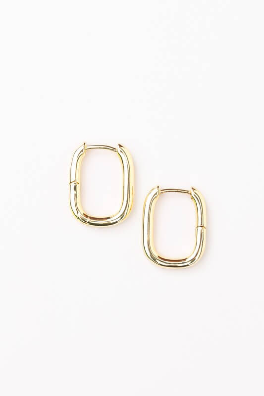 14k Stainless Steel Everyday Huggie Earrings, Earrings, $ 15.00, A Moment Of Now™