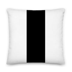 Custom Center Color Block Decorative Throw Pillow Accent Cushion