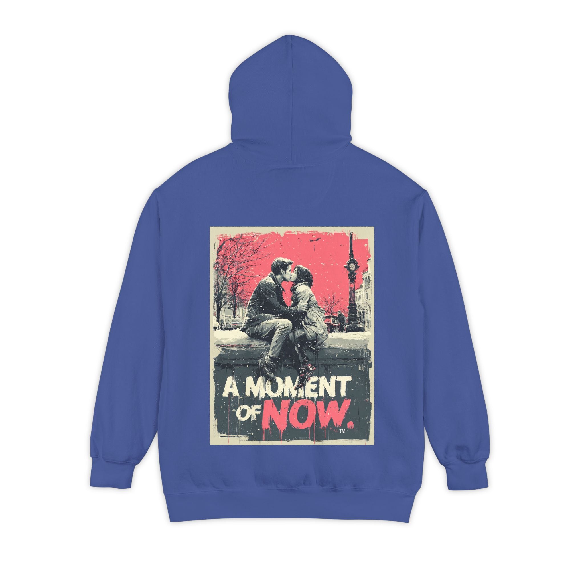 A Stolen Moment Hoodie — Garment-Dyed Graphic Pullover