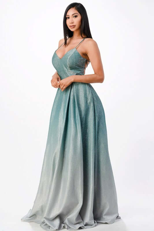 Glitter Ombre Formal Party Gown Dress for Stunning Nights, Dresses, $ 165.00, A Moment Of Now™