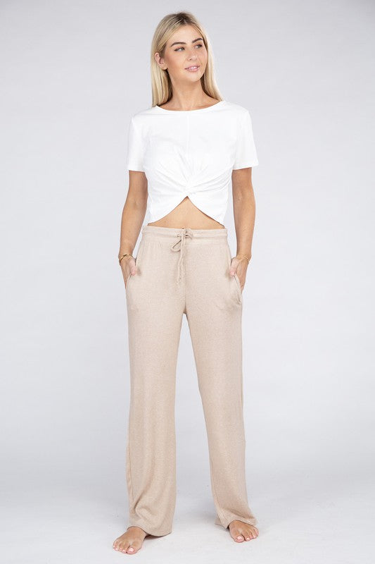 Shop Cozy Terry Lounge Pants For Women | Shop Boutique Clothing Online, , USA Boutique