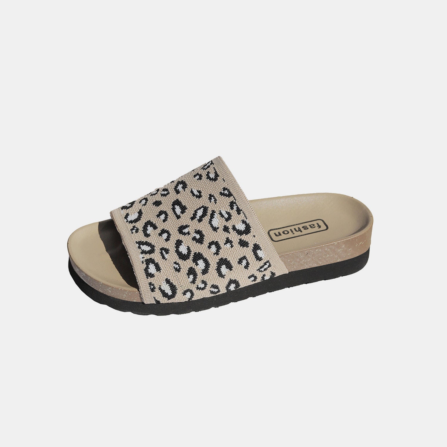 Leopard Open Toe Eva Sole Sandals