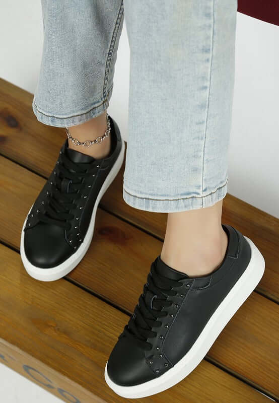 Strider Studs Embellished Chunky Sneakers, Sneakers, $ 89.99, A Moment Of Now™