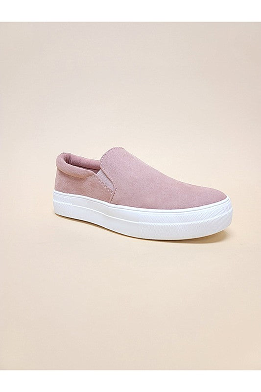 Women's Dark Mauve Slip On Casual Sneakers | Boutique Clothing & Shoes Sneakers A Moment Of Now Women’s Boutique Clothing Online Lifestyle Store