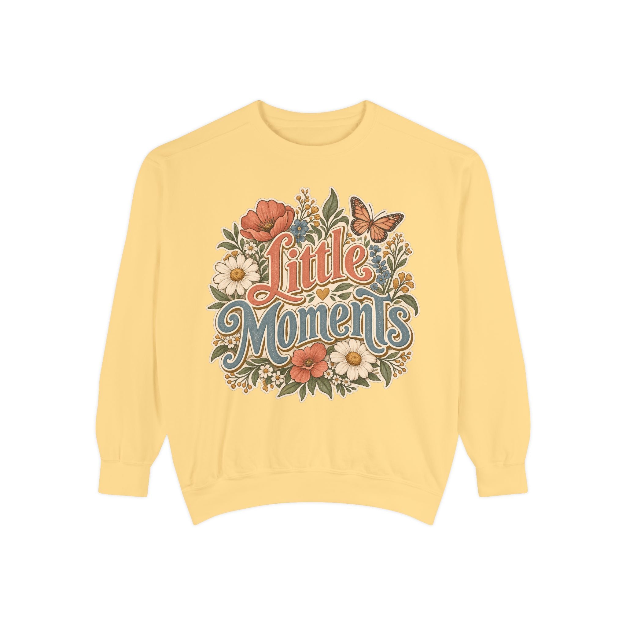 Little Moments Floral Sweatshirt - sweatshirt product image 3