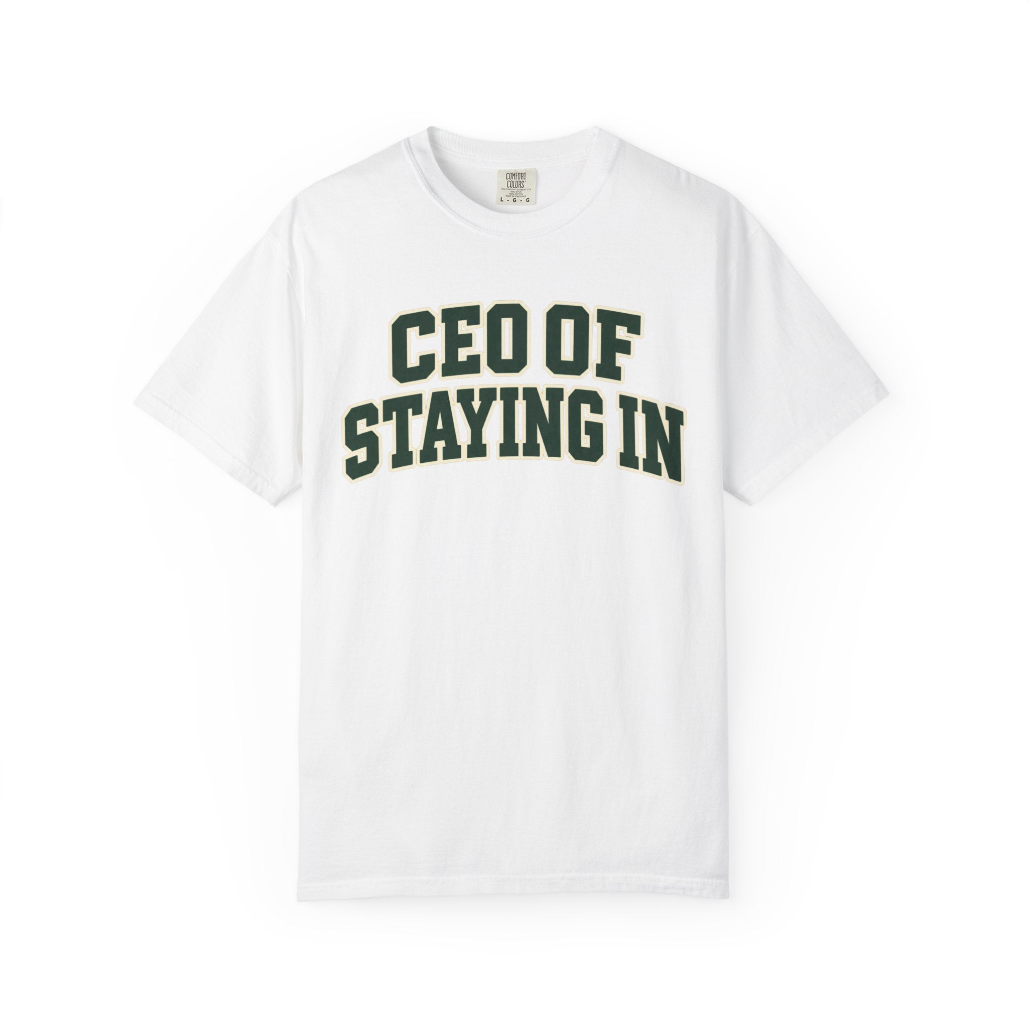 CEO of Staying In funny homebody T-shirt product image 1