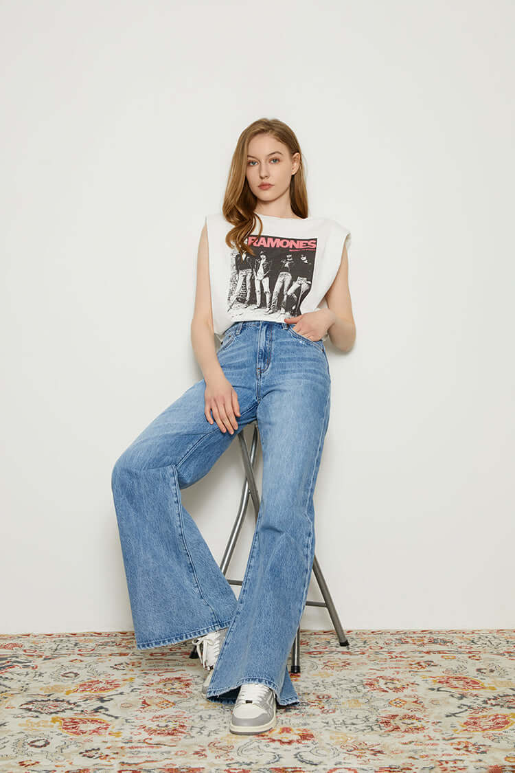 Melissa Slouch Boot Cut Jeans | Hey Joanie – Wide-Leg Denim, Jeans, $ 94.80, A Moment Of Now™