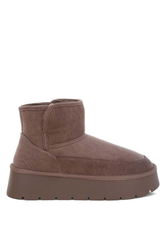 Holias Chunky Heeled Snow Boots for Winter Style, Boots, $ 79.00, A Moment Of Now™