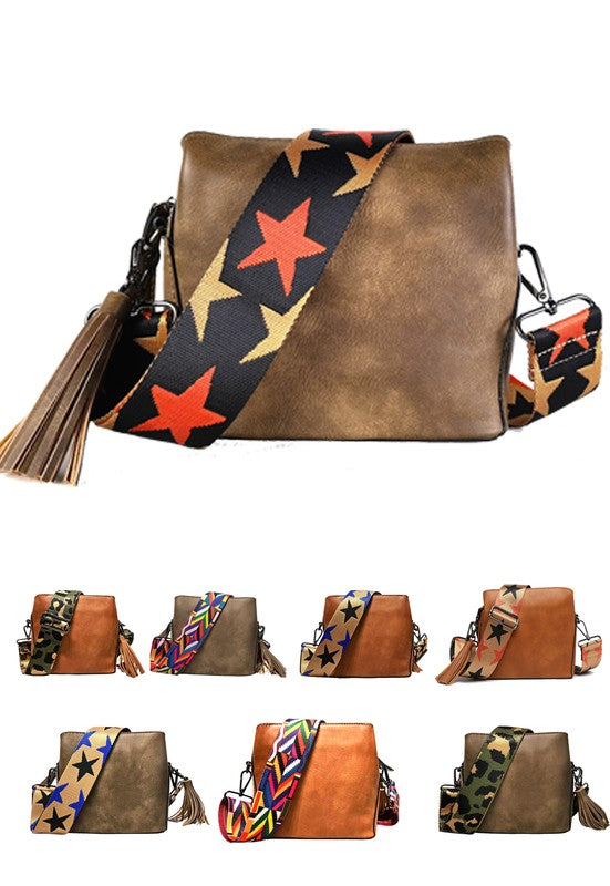 Shop Vegan Small Crossbody Bag W Guitar Belt | Shop Boutique Handbags, Crossbody Bags, USA Boutique
