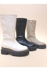 VENET-PLATFORM BOOTS, Let's See Style, A Moment Of Now