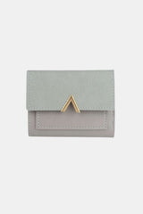 Minimalist PU Leather Compact Trifold Wallet, Zenana, $ 18.00