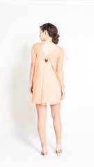 Dancing Fans Mini Dress in Blush + Black | Boutique In USA, Dresses, $ 118.00, A Moment Of Now™