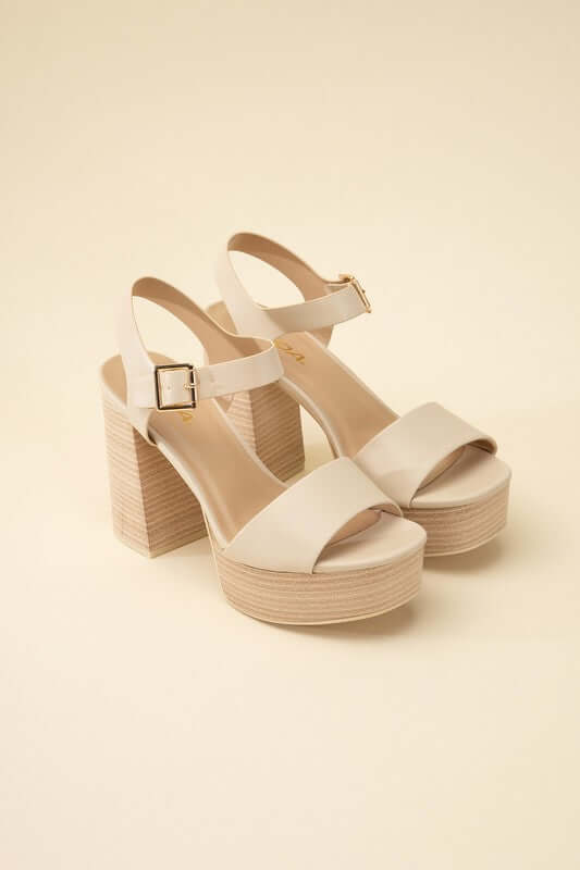 OPTIONS-S Ankle Strap Heels Sandals