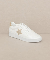 Shop Women's Low Top Rhinestone Star White Sneakers Shoes, Sneakers, USA Boutique