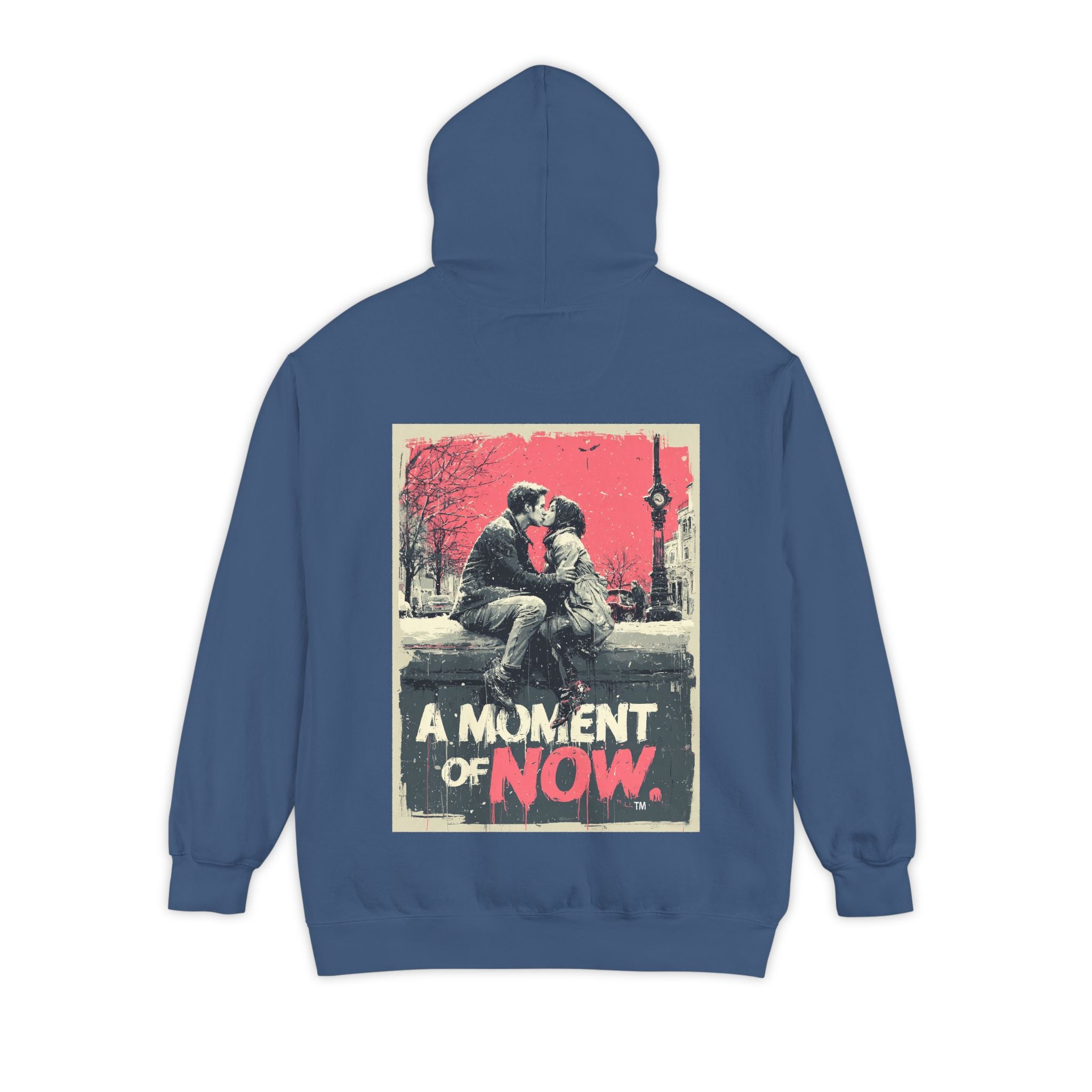 A Stolen Moment Hoodie — Garment-Dyed Graphic Pullover