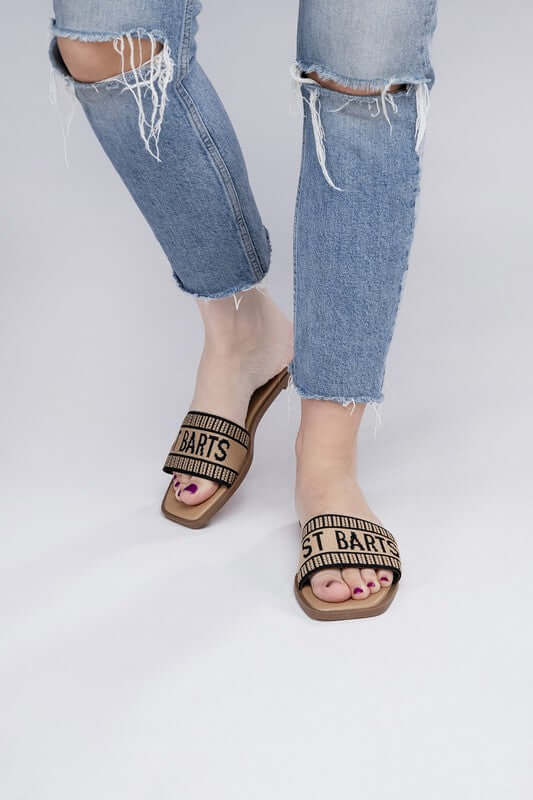 Flair Slides Sandals, Fortune Dynamic, $ 35.00