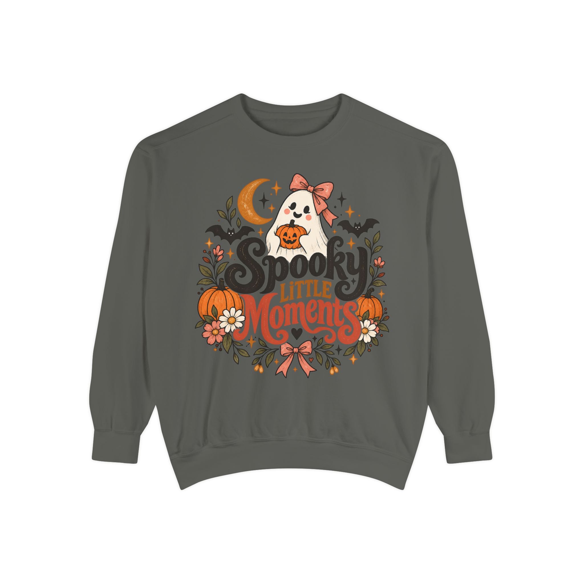 Spooky Little Moments unisex Halloween sweatshirt product mockup