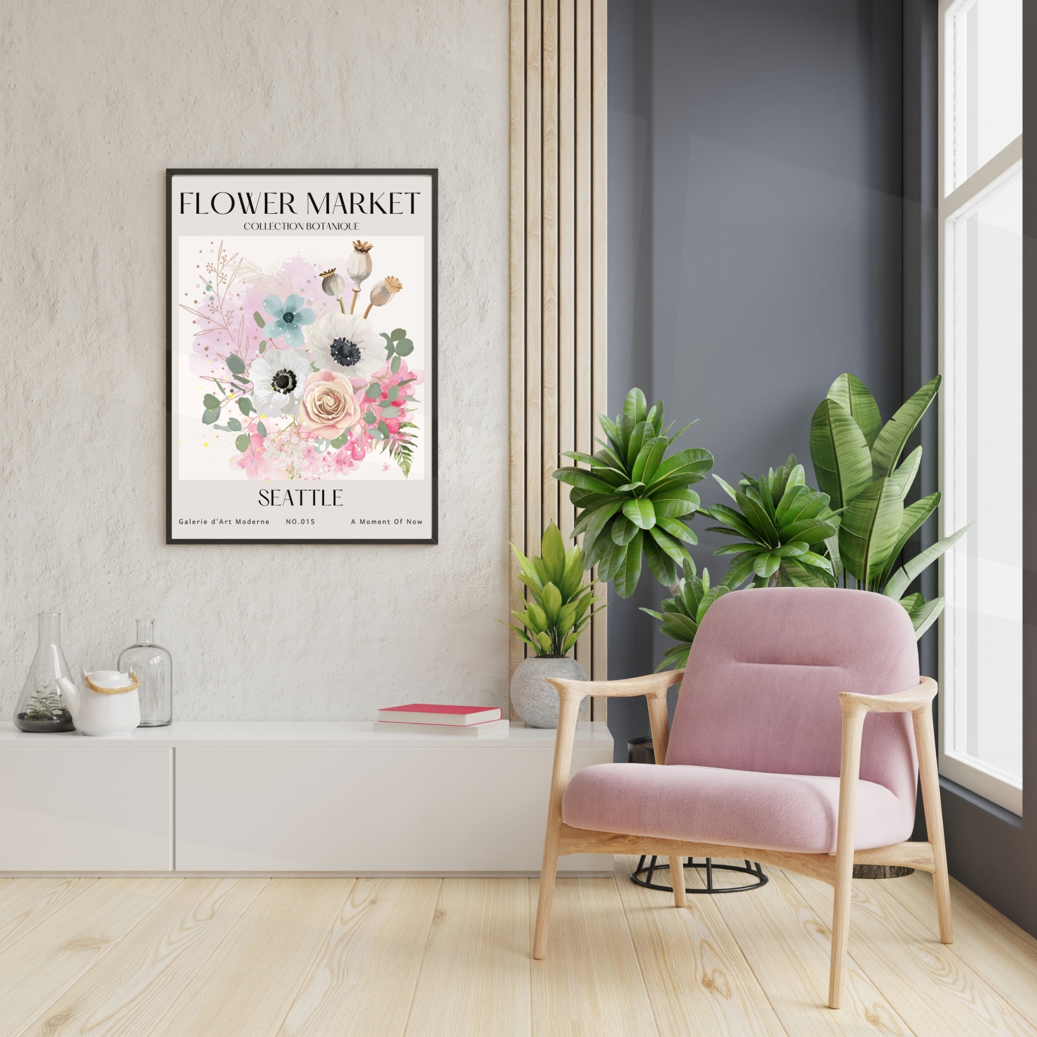 Flower Market Print, 15 Floral Poster Wall Art Decor, Digital Download Posters, Prints, & Visual Artwork A Moment Of Now Women’s Boutique Clothing Online Lifestyle Store