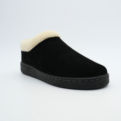 Cozy Comfy Ashton Fur Suede Slipper