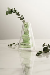 Shop Double Layer Transparent Glass Vase 3 pcs/set | USA Home Decor Shop, Vases, USA Boutique