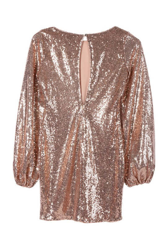 Women's Sequin Puff Sleeve Mini Party Cocktail Dress | USA Boutique, Lilou, $ 49.00