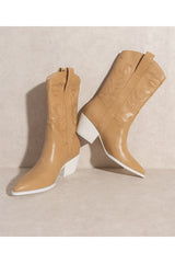 Sephira Point Toe Western Cowboy Boots, Let's See Style, $ 104.95