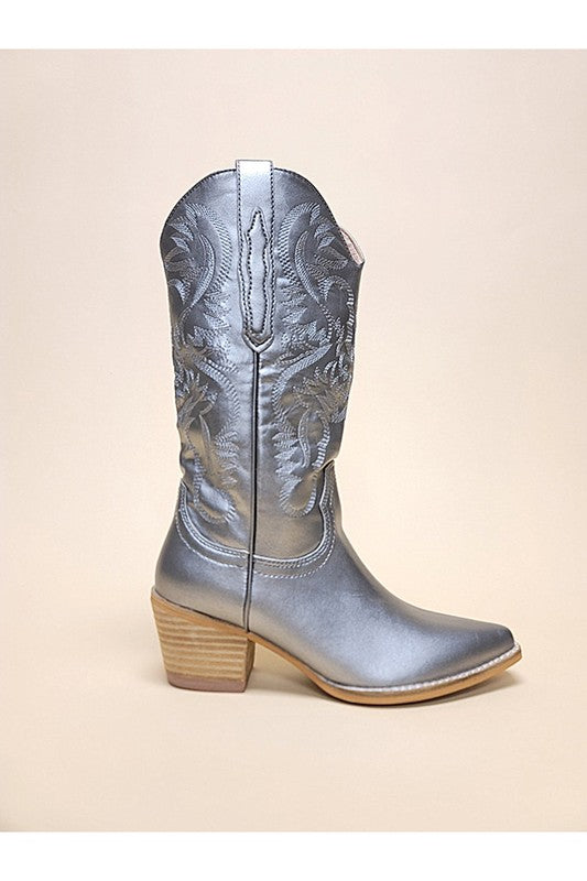 Shop Hanan Embroidery Western Cowboy Boots For Women, Western Boots, USA Boutique