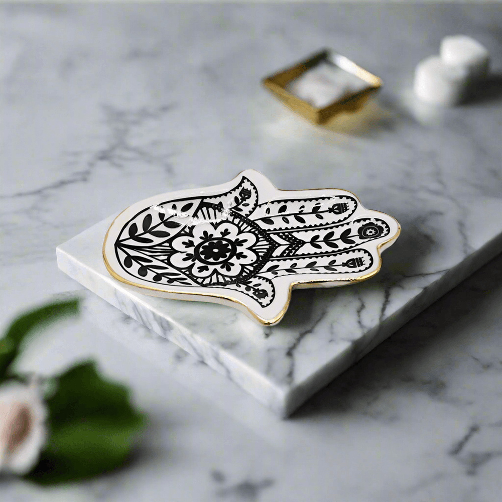 Sacred Hamsa Trinket Tray, gifts, $ 10.00, A Moment Of Now™