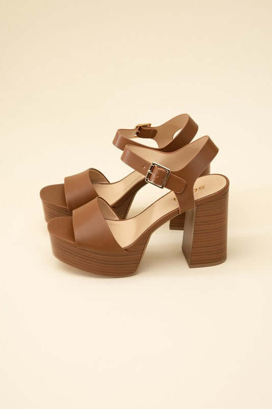 OPTIONS-S Ankle Strap Heels Sandals