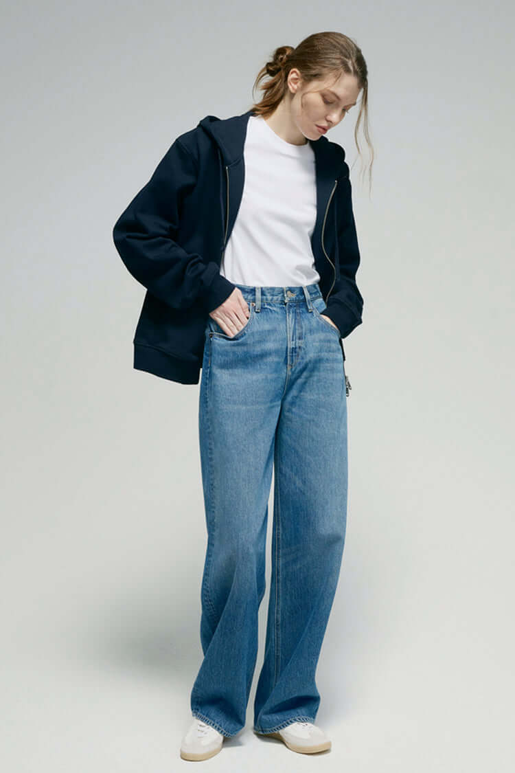 Arc Relaxed Wide Leg Jeans | Hey Joanie – Cone Denim, Jeans, $ 128.00, A Moment Of Now™