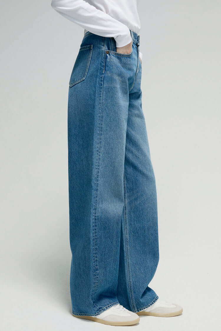 Arc Relaxed Wide Leg Jeans | Hey Joanie – Cone Denim, Jeans, $ 128.00, A Moment Of Now™
