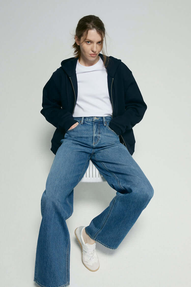 Arc Relaxed Wide Leg Jeans | Hey Joanie – Cone Denim, Jeans, $ 128.00, A Moment Of Now™