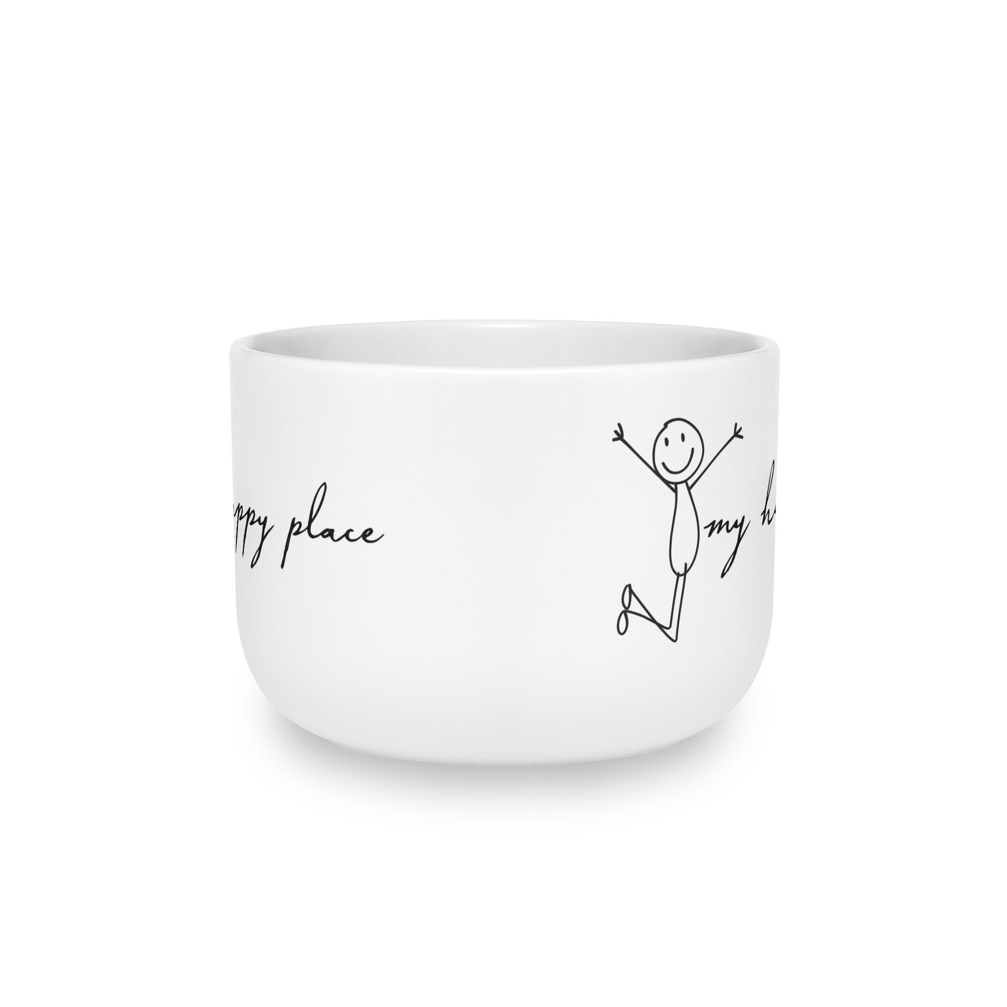 My Happy Place 25oz Ceramic Latte Mug, My Home Gift