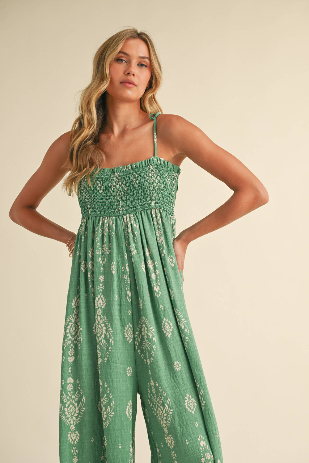 Wildflower Dreams Balloon Jumpsuit | Boutique In USA, Clothing, $ 59.00, A Moment Of Now™