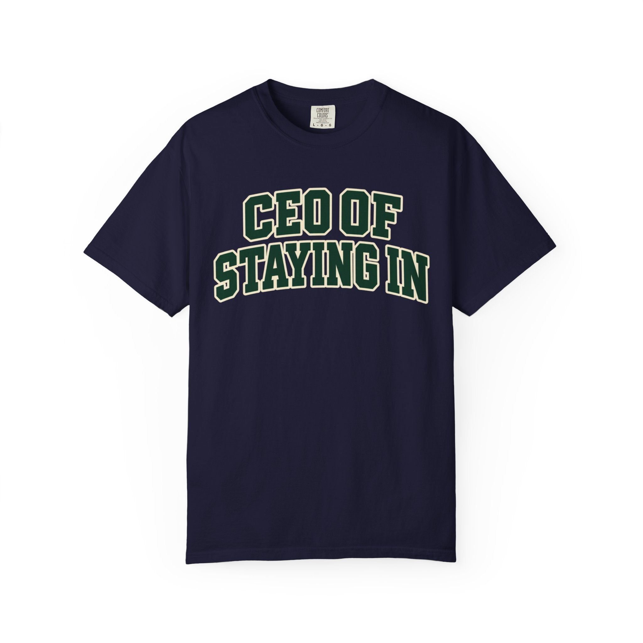 CEO of Staying In funny homebody T-shirt product image 10
