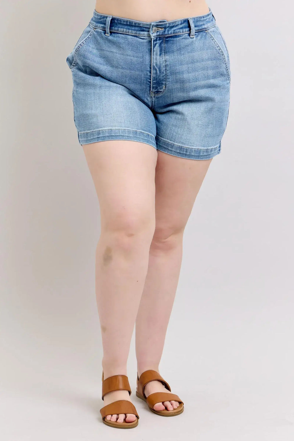 Judy Blue Plus Size High Rise Denim Shorts | 1XL–3XL, Shorts, $ 61.00, A Moment Of Now™