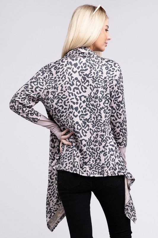 Shop Women's Leopard Print Open Front Cardigan | Shop Boutique Clothing, Cardigans, USA Boutique