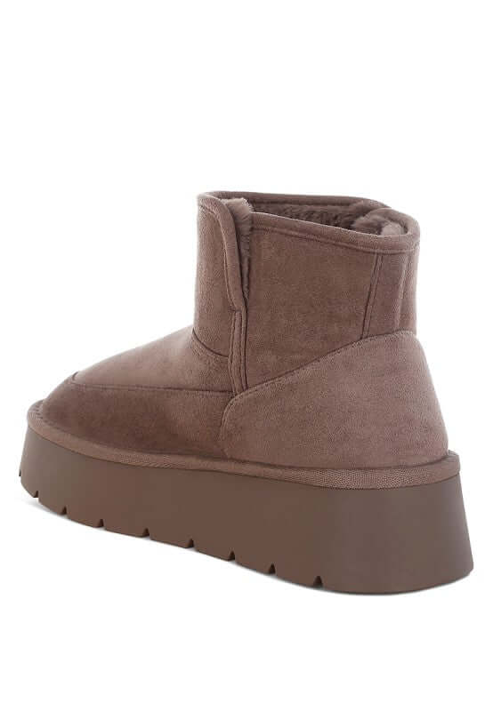 Holias Chunky Heeled Snow Boots for Winter Style, Boots, $ 79.00, A Moment Of Now™