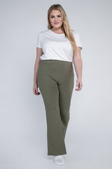 Plus Size Everyday Comfy Flare Stretchy Pants