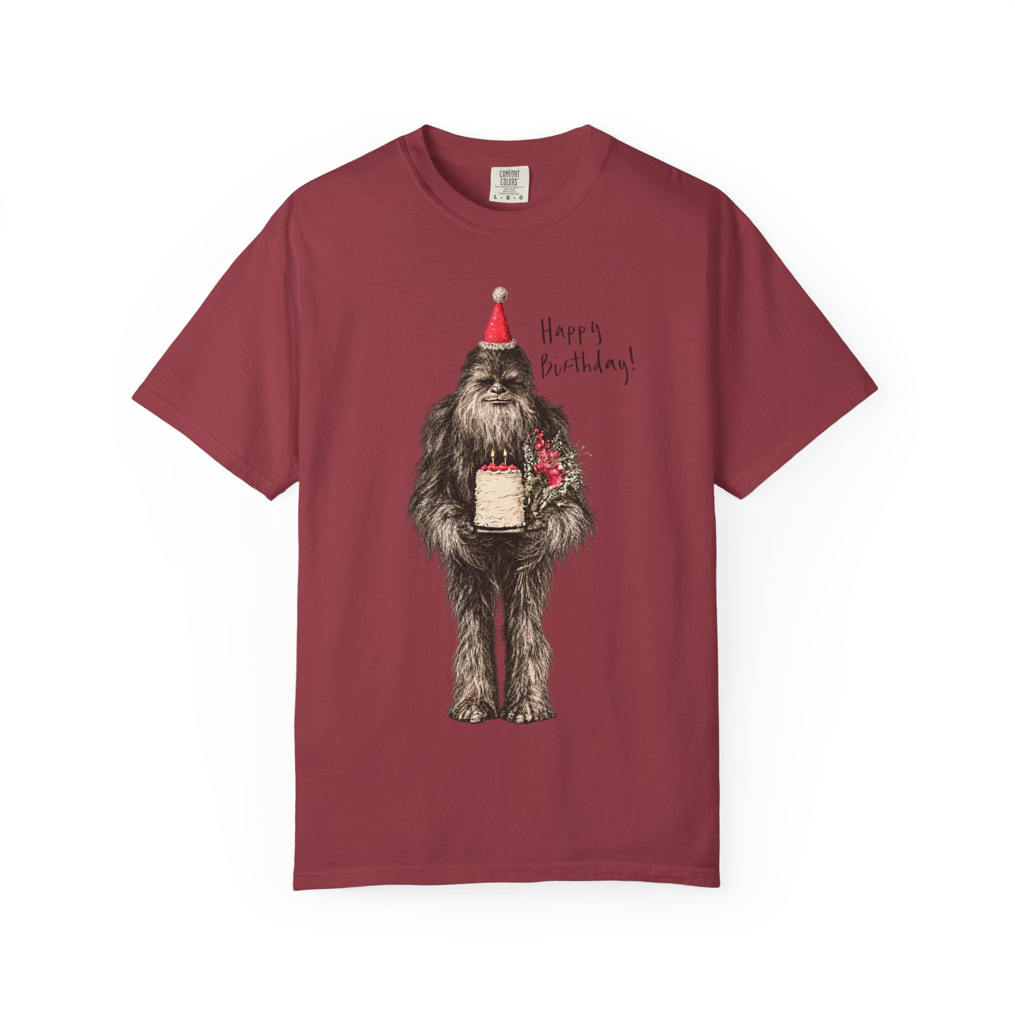 Funny Bigfoot Birthday T-shirt - Birthday Sasquatch Tee