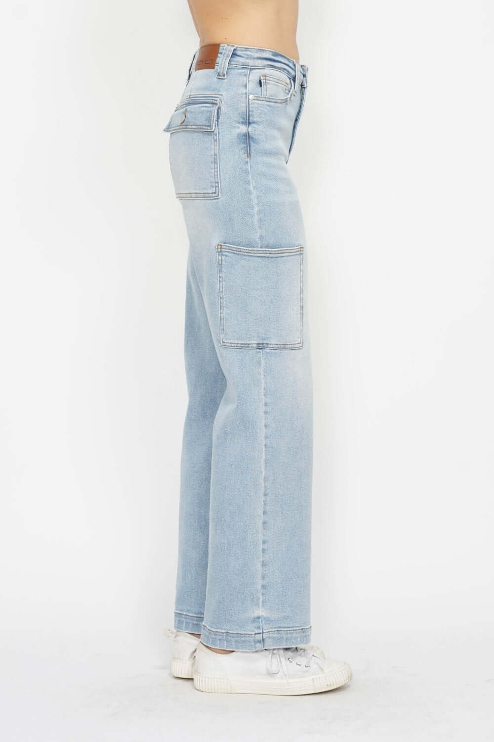 Judy Blue High Waist Straight Cargo Jeans, Judy Blue, $ 79.00