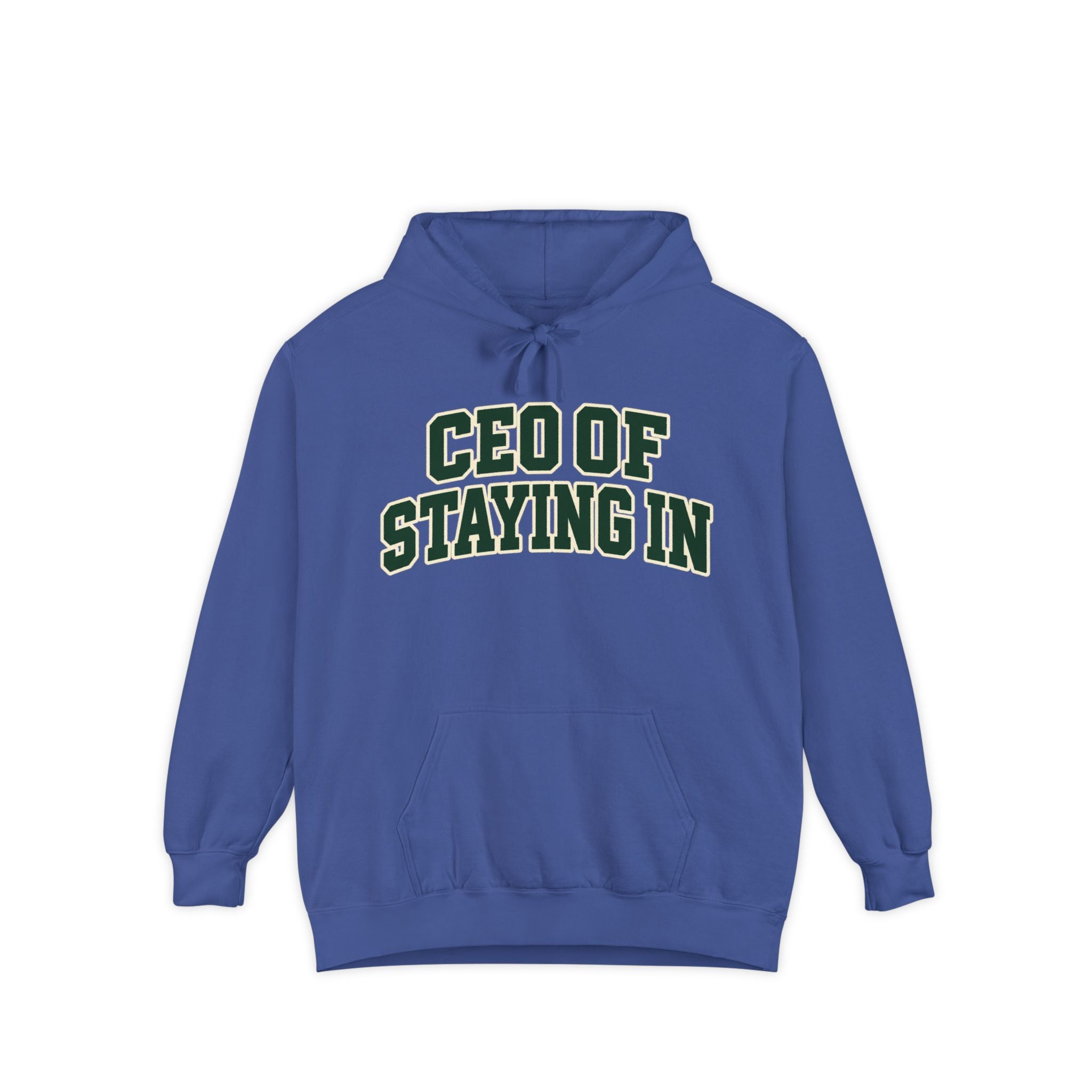 CEO of Staying In Hoodie — Cozy Homebody Graphic Pullover