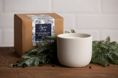 Juniper Berry Cement Candle