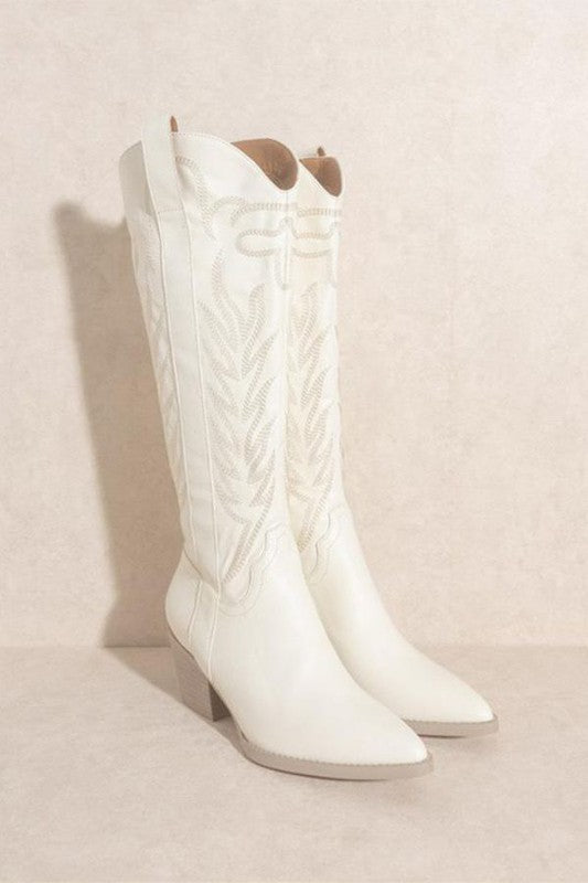 Samara Western Embroidery Point Toe Boots, Let's See Style, A Moment Of Now