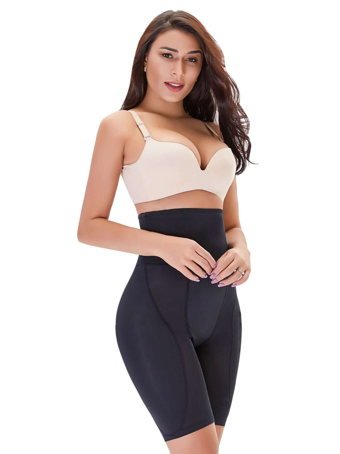 Hip Lifting Shaping Shorts Shapewear in Beige or Black, C.J., A Moment Of Now